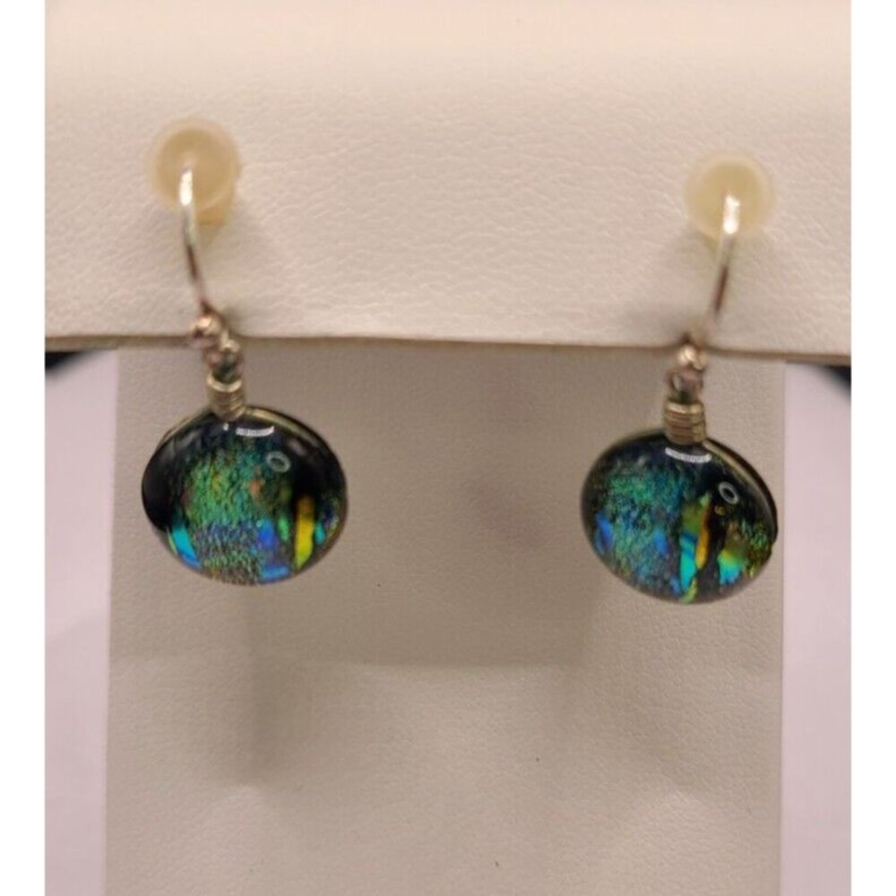 Jupiter Dangle Earrings Nickel Smart 1" Long .5" Wide